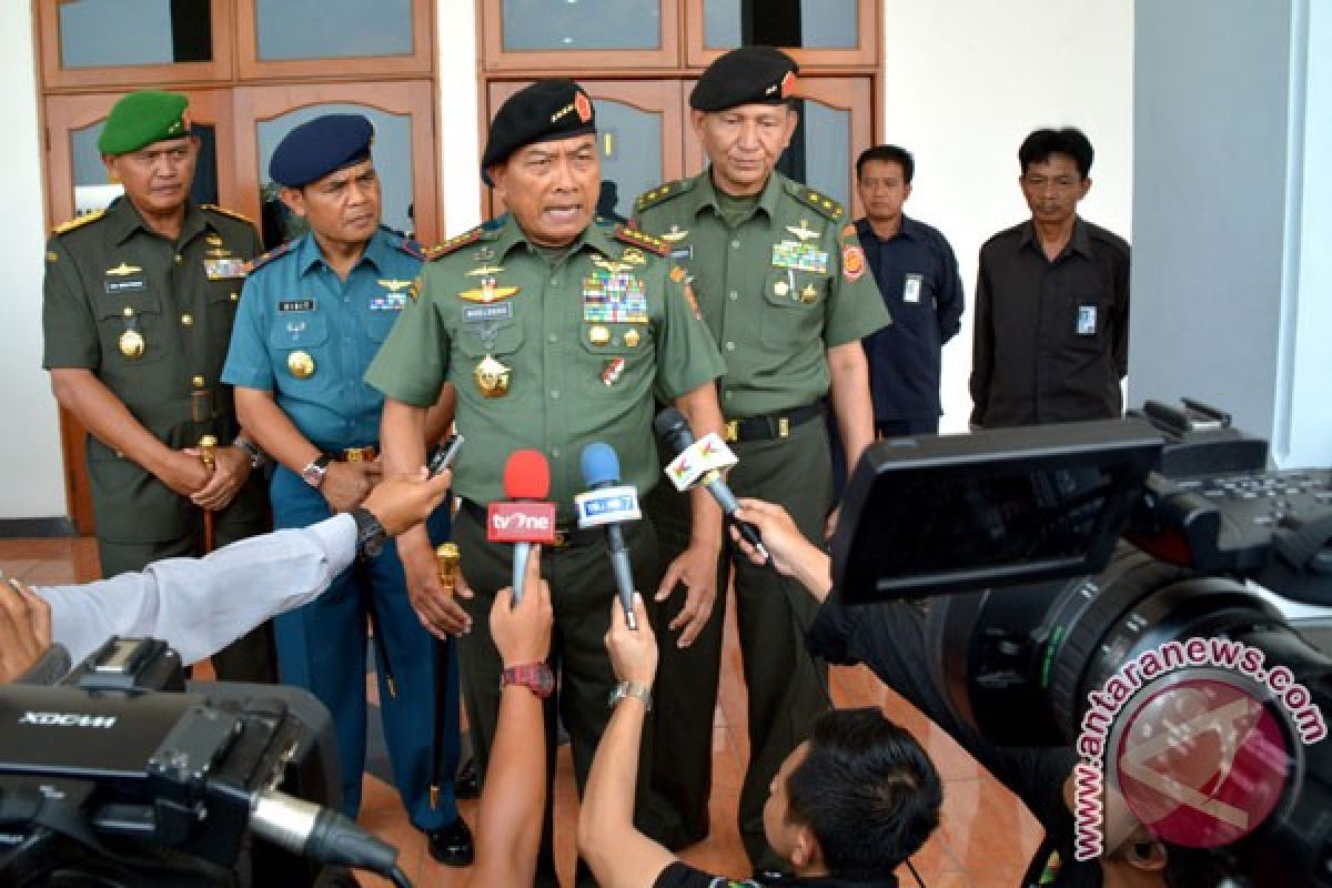 Panglima TNI tawari keluarga ke lokasi pencarian