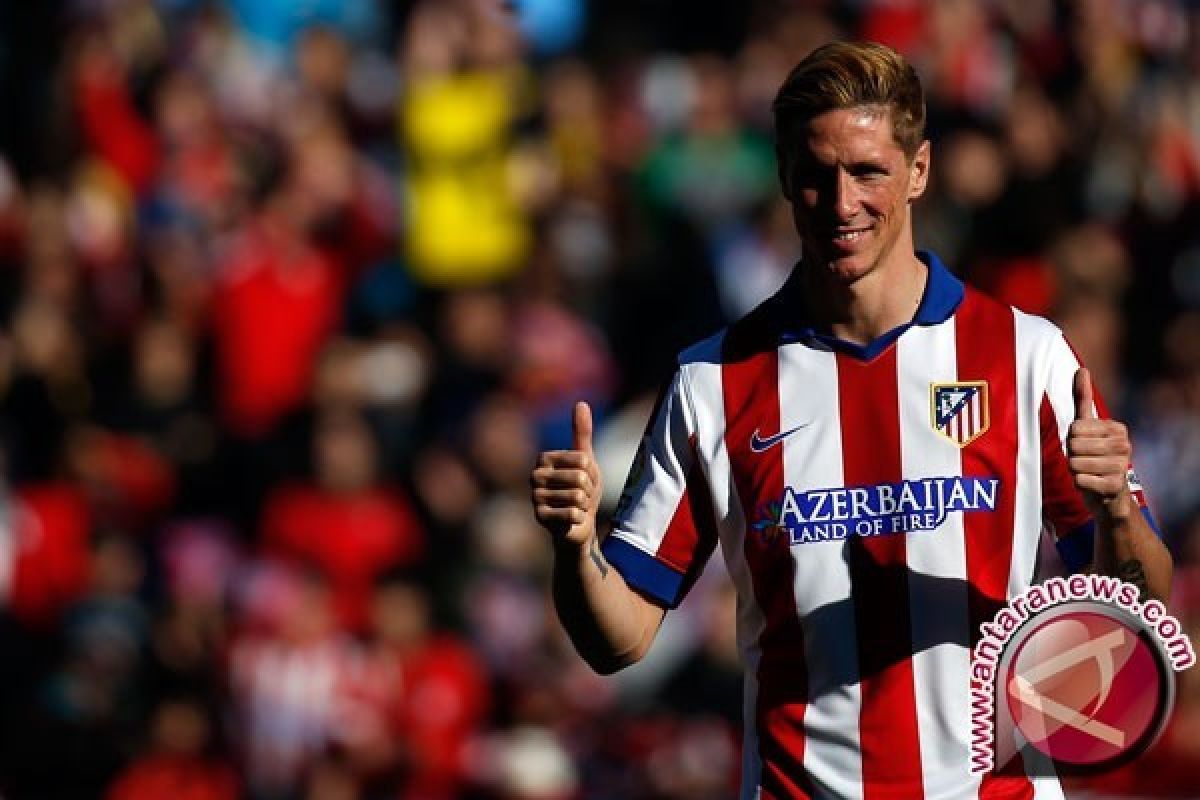 Torres Bukukan Gol ke-100 Untuk Atletico  Madrid