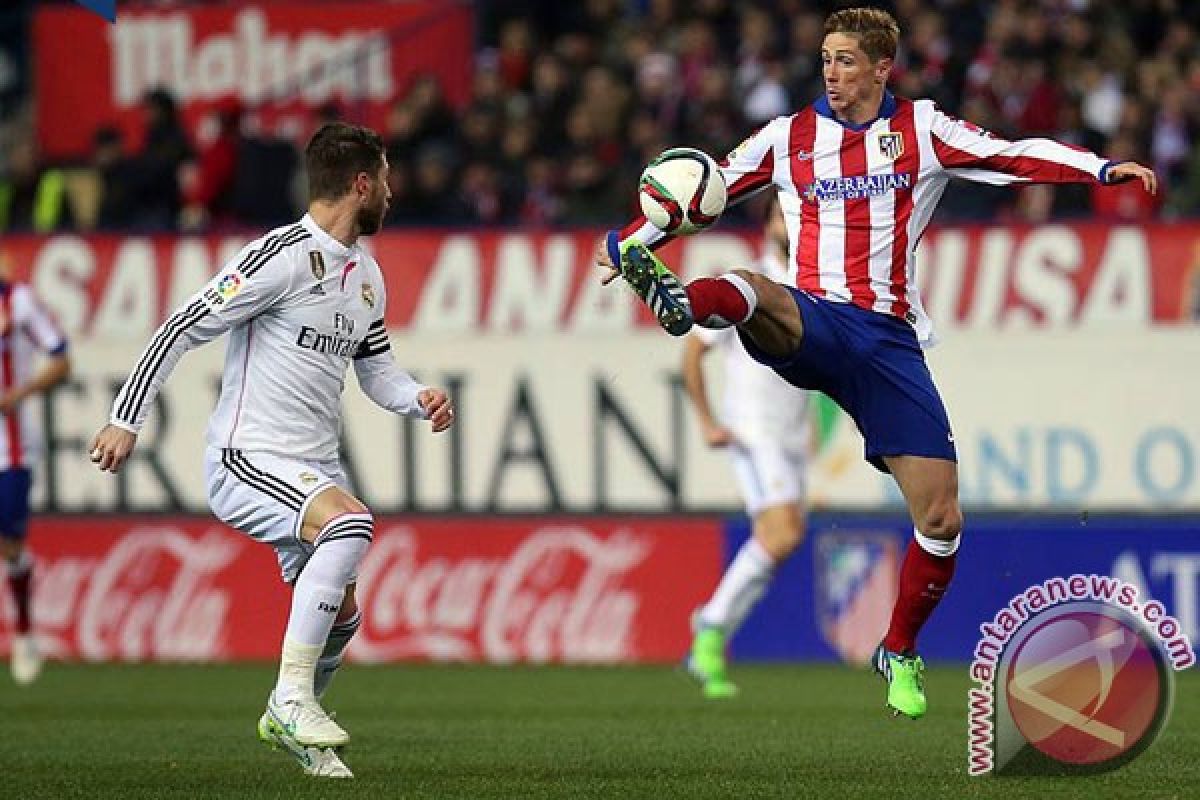 Kembalinya Torres warnai kemenangan Atletico atas Real Madrid