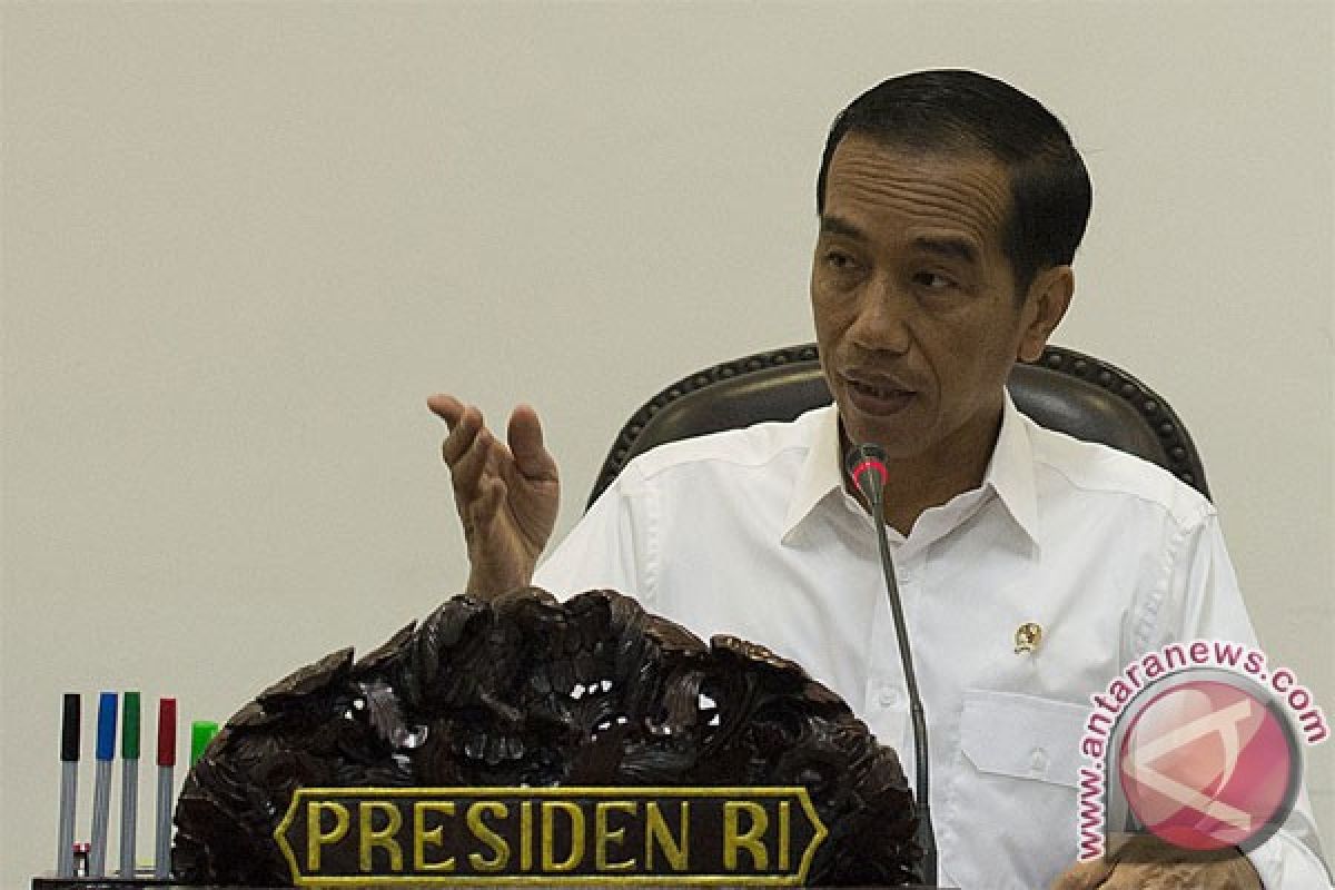 President Joko Widodo meets state institutions` leaders