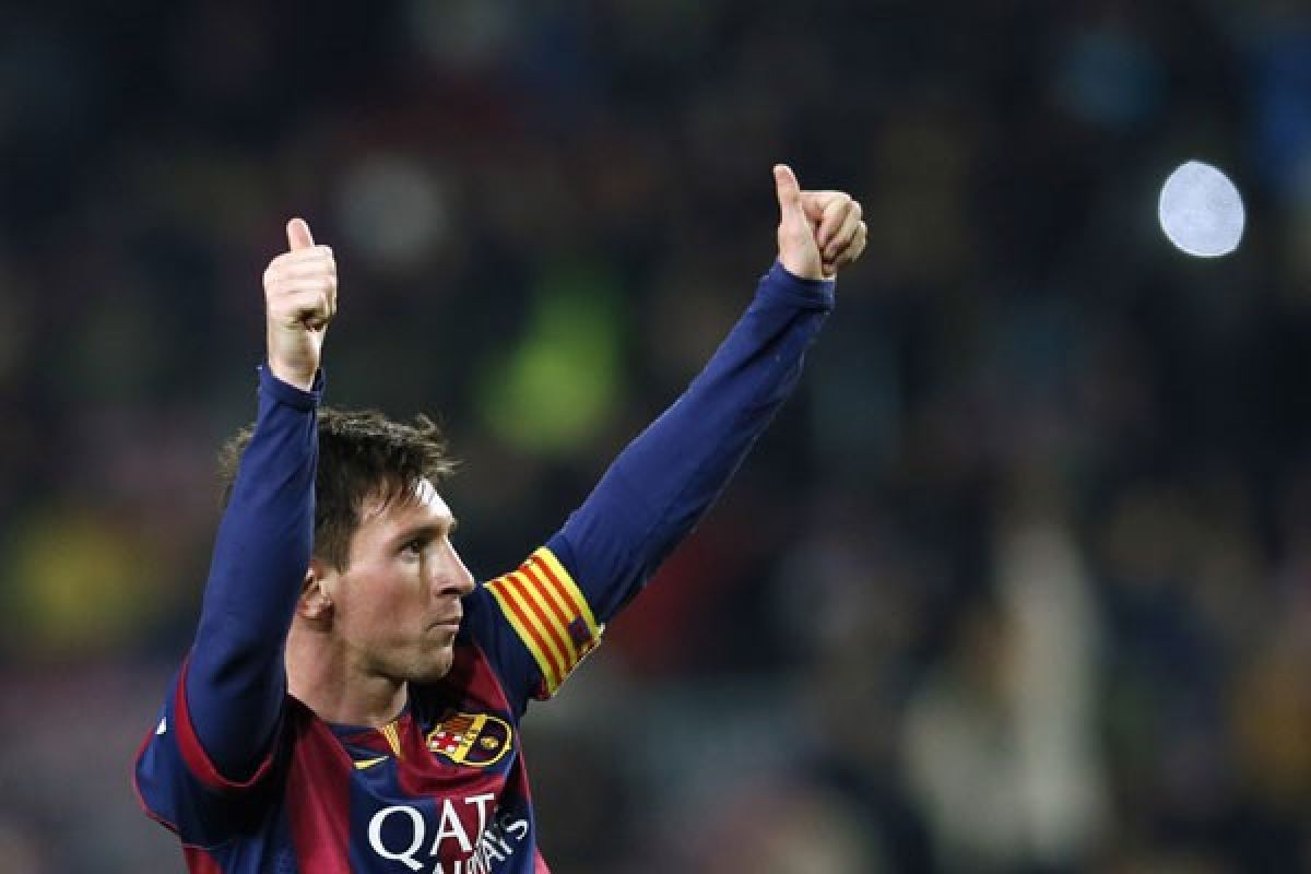 Messi dan Barcelona dianugerahi Globe Soccer