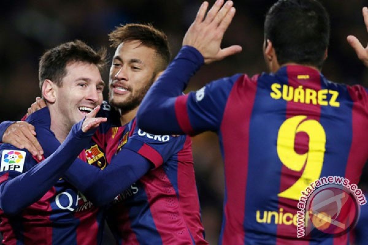 Barcelona jamu Atletico pada pertandingan pemuncak klasemen