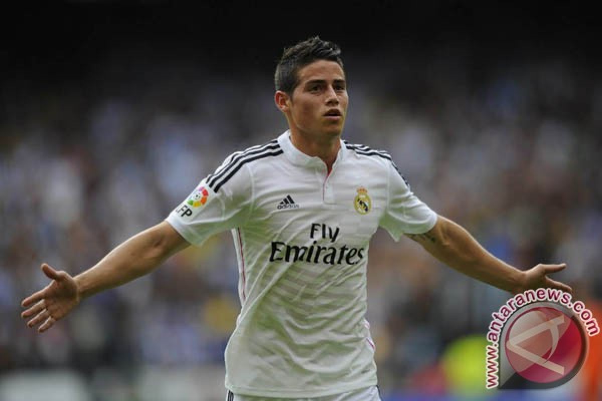 James Rodriguez raih Puskas Award 2014