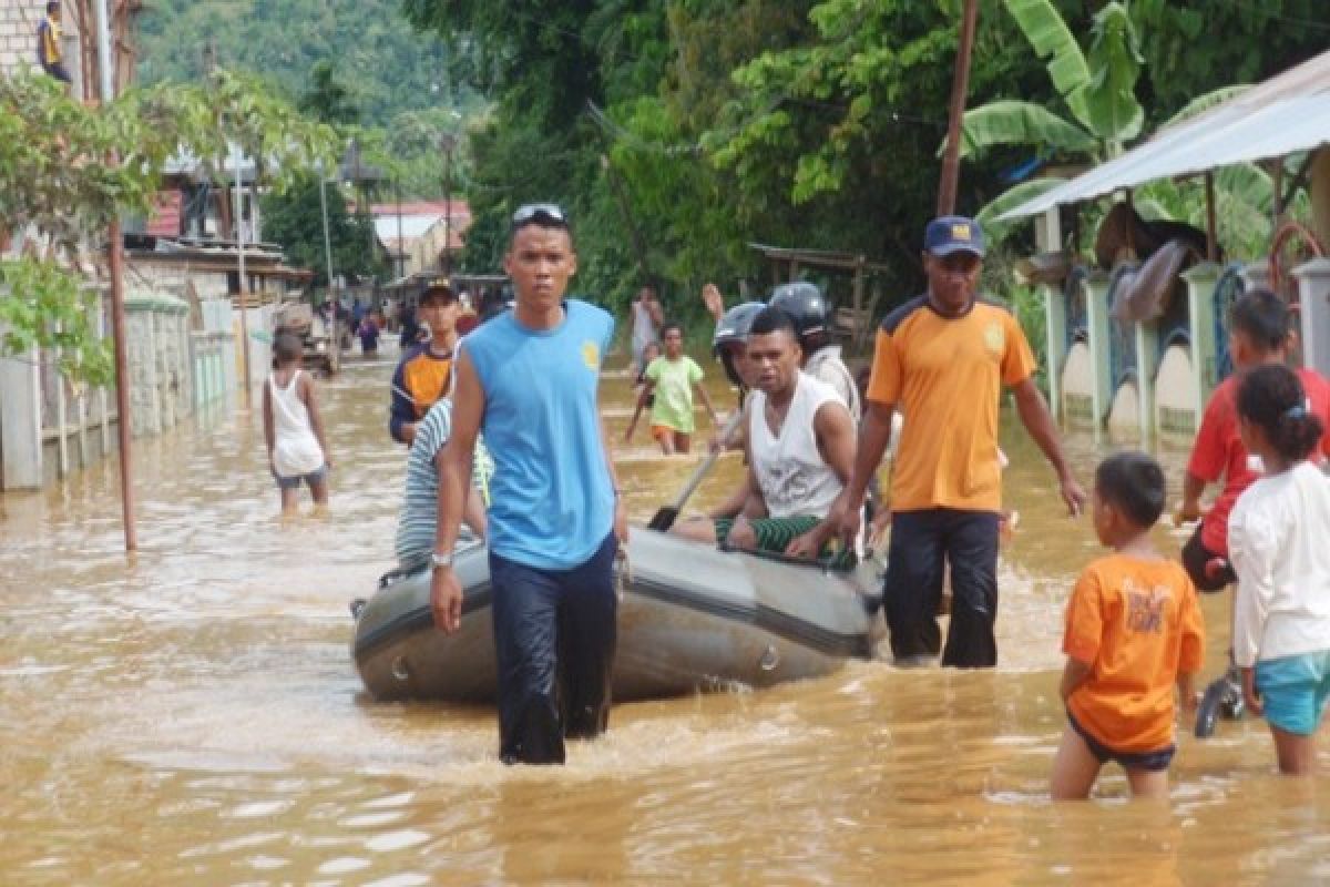 160 rumah terendam banjir di Nimbokrang Jayapura
