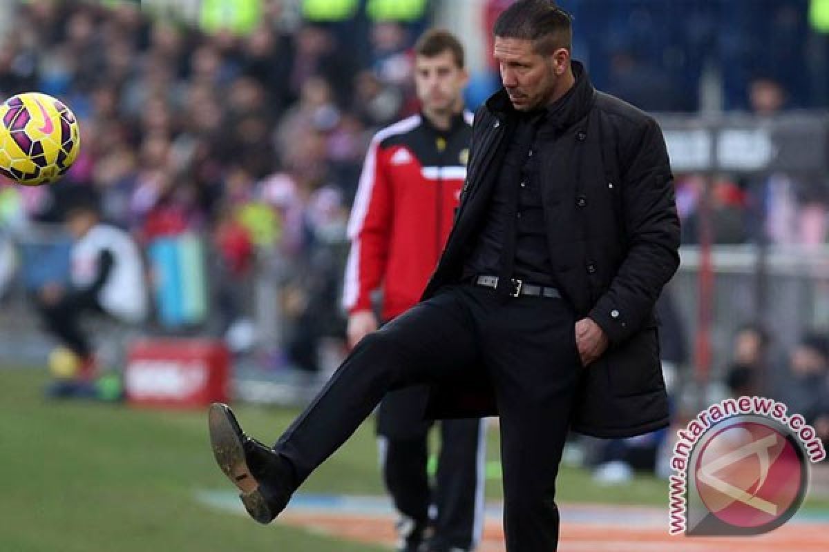 Simeone: Finis Peringkat Kedua Sulit Bagi Atletico