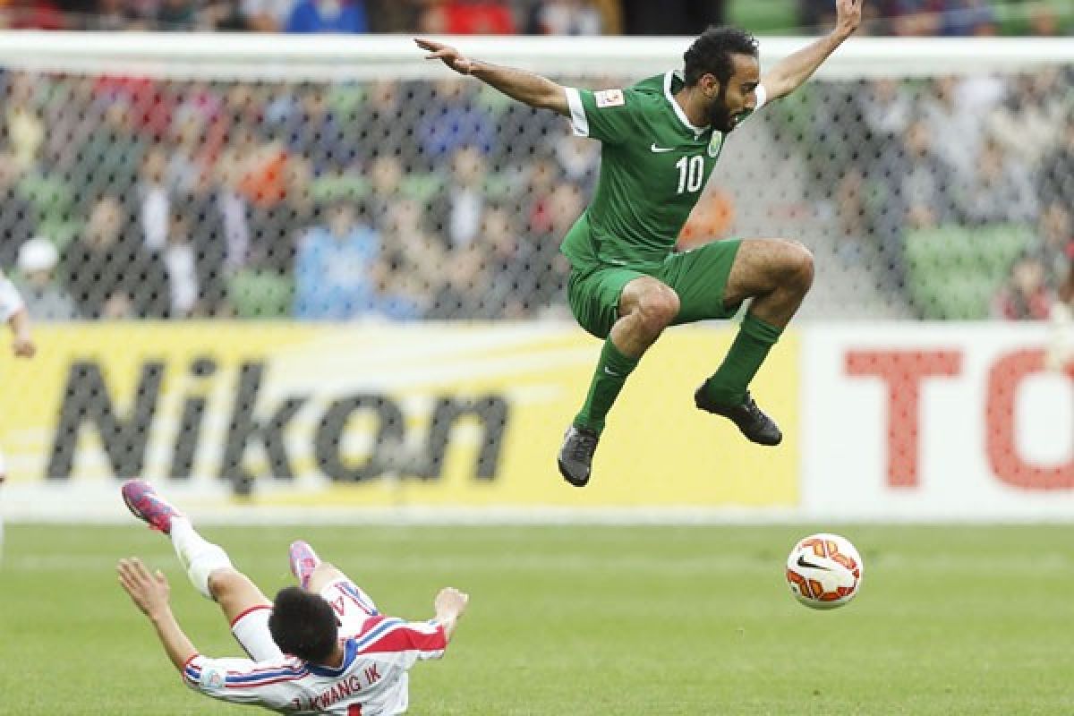 Arab Saudi menang 4-1 atas Korut