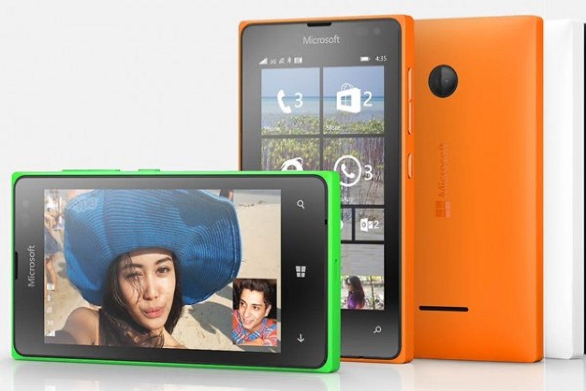 Microsoft perkenalkan smartphone hemat Lumia 435 dan 532