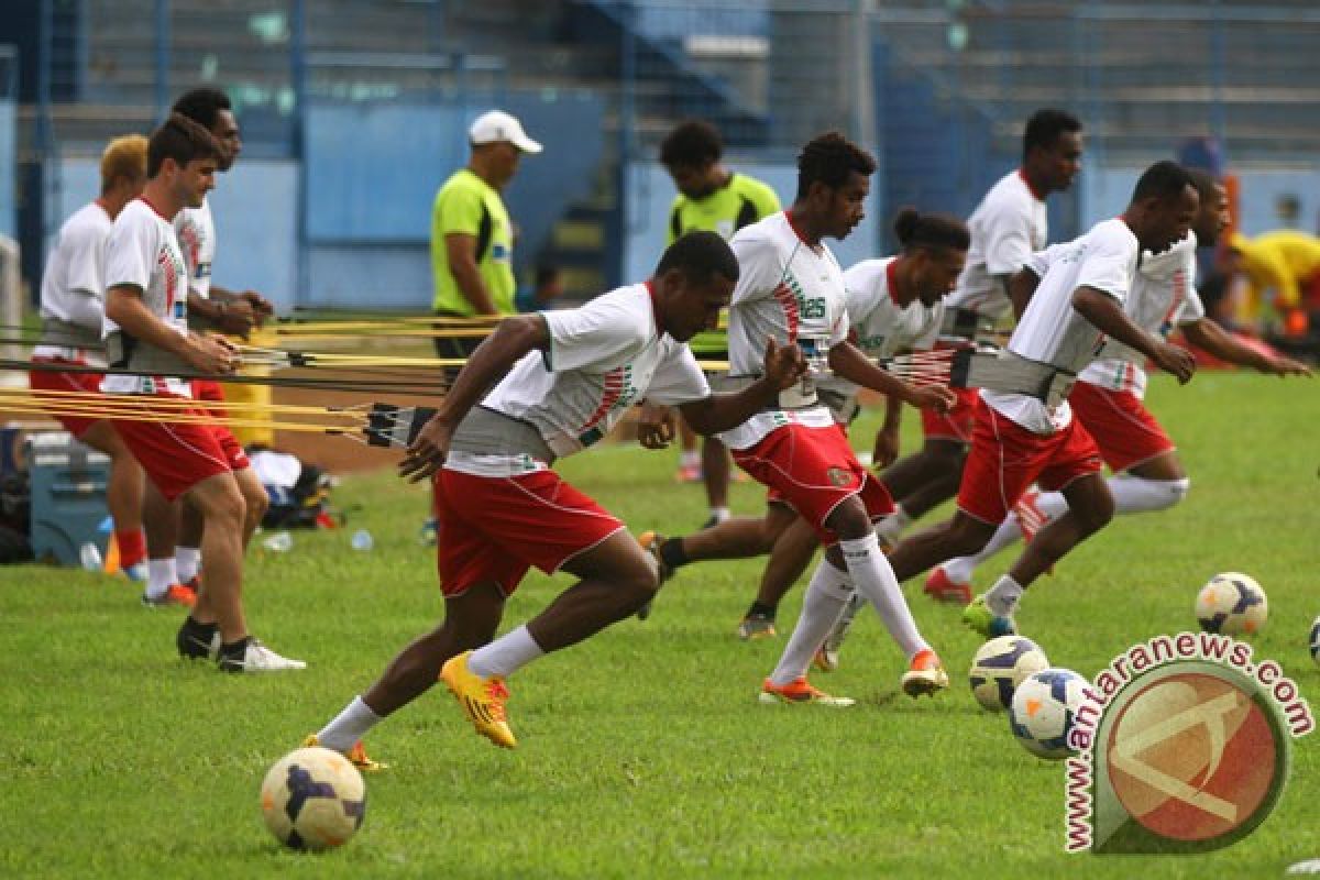 Persipura matangkan persiapan tim di Malang