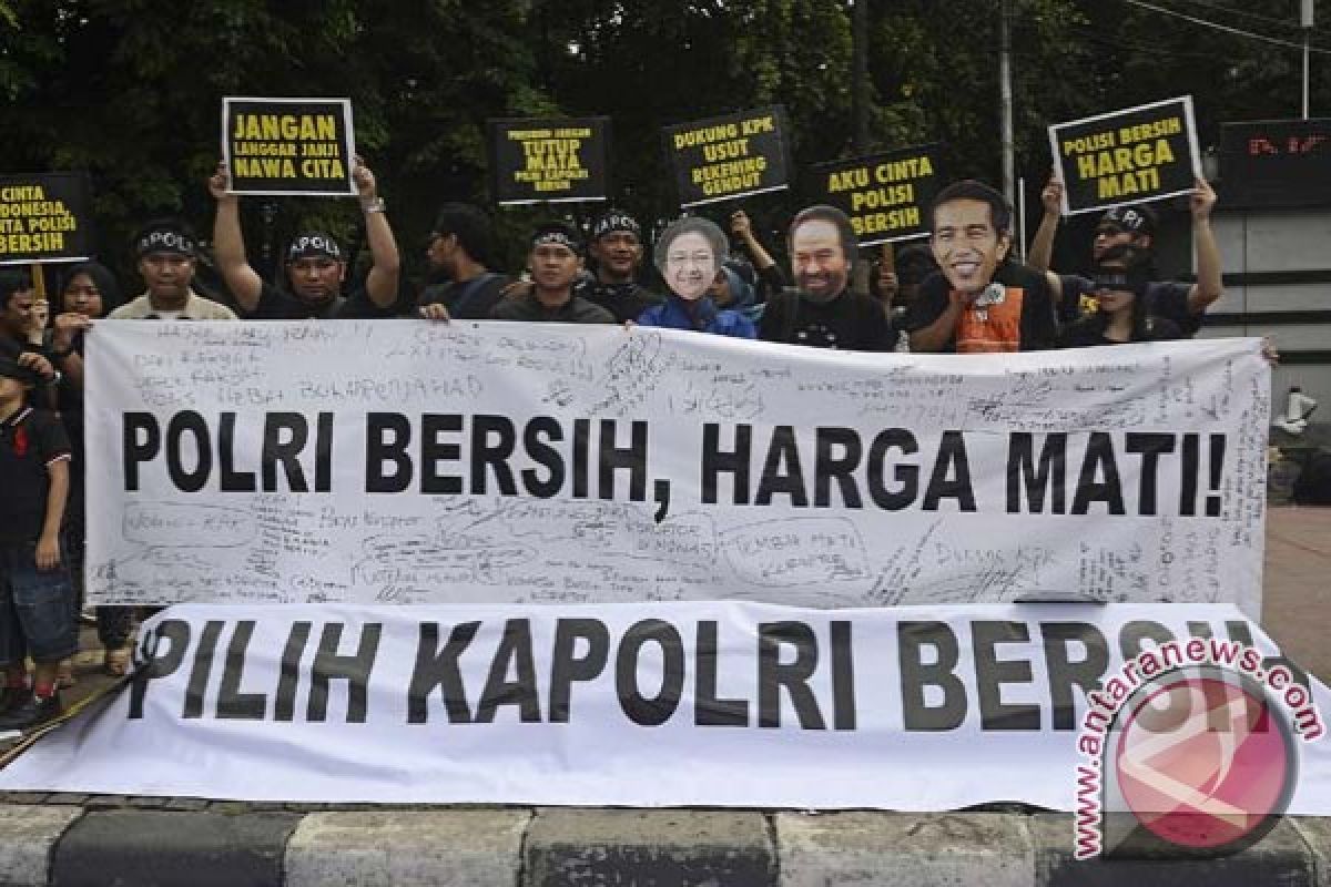 "Kami maunya Polri dipimpin oleh yang bersih"