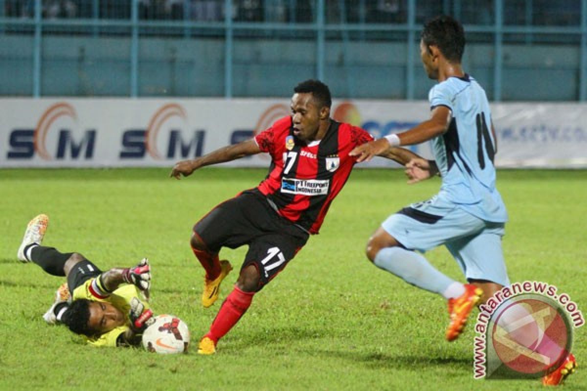 Persela menang tipis 1-0 atas Persipura