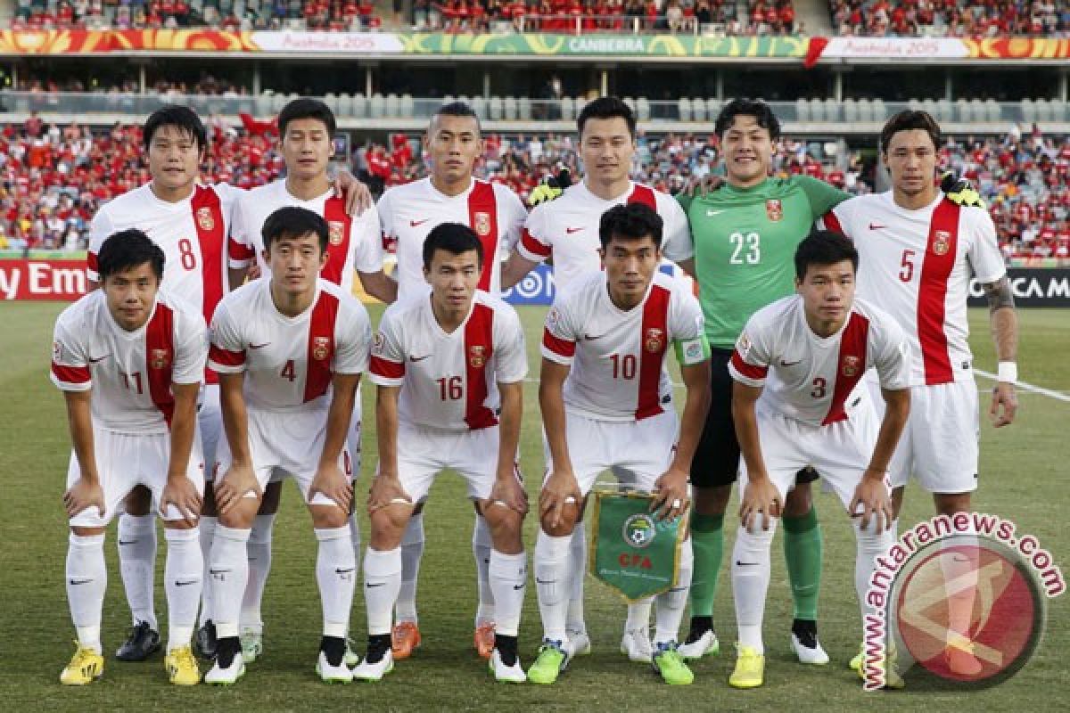 China kubur mimpi berlaga pada Piala Dunia 2018
