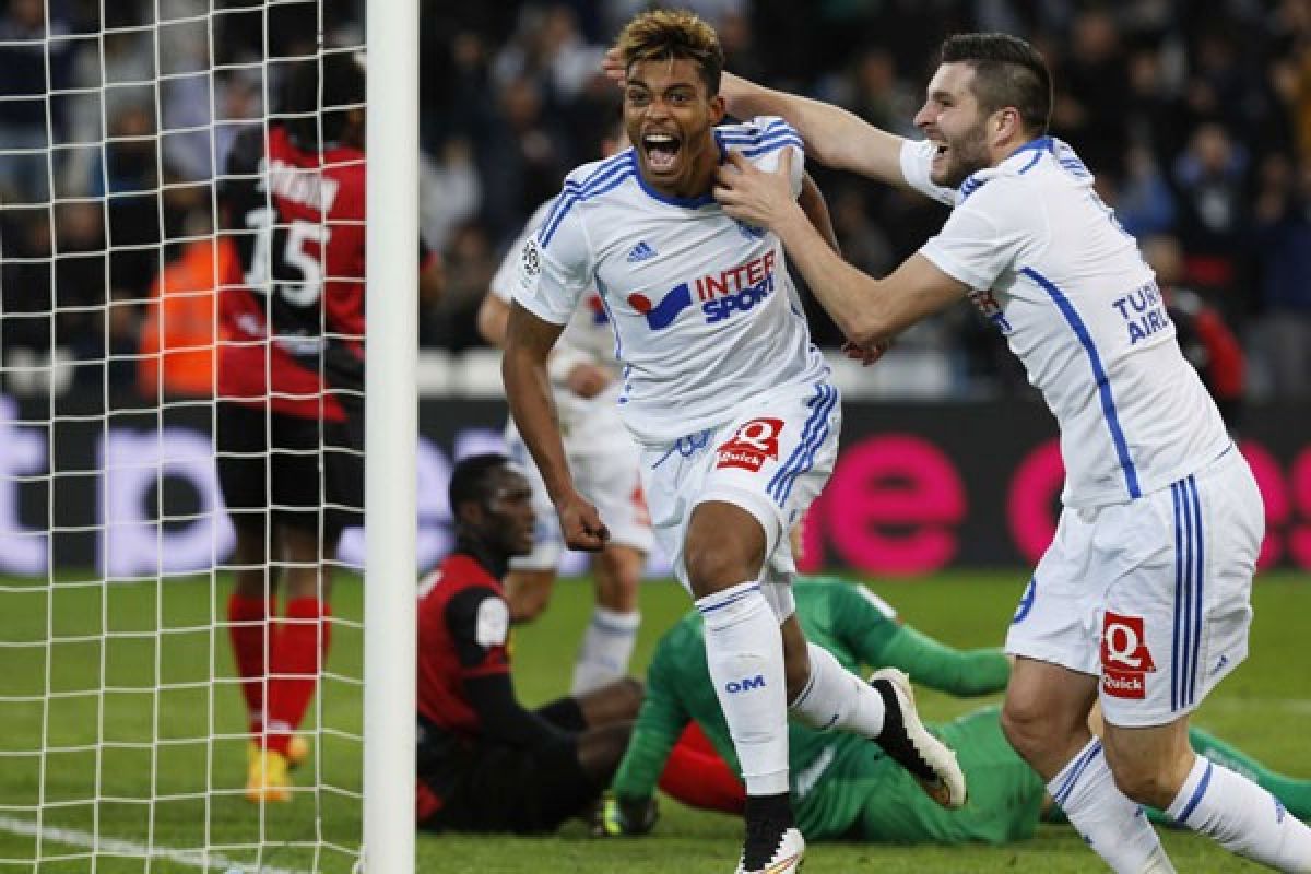 Marseille tahan imbang Rennes 1-1