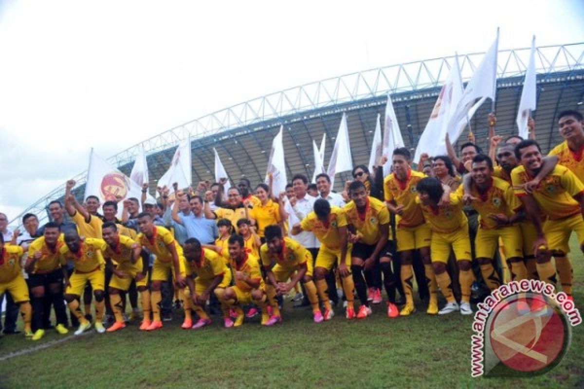 Pemain Sriwijaya FC didaulat jadi duta lalu lintas