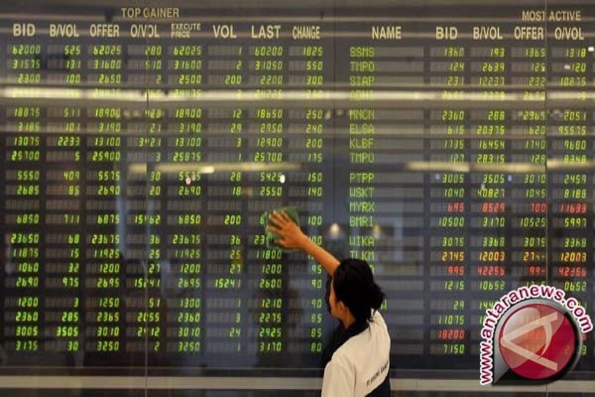 IHSG Dibuka Melemah Tipis 1,84 Poin