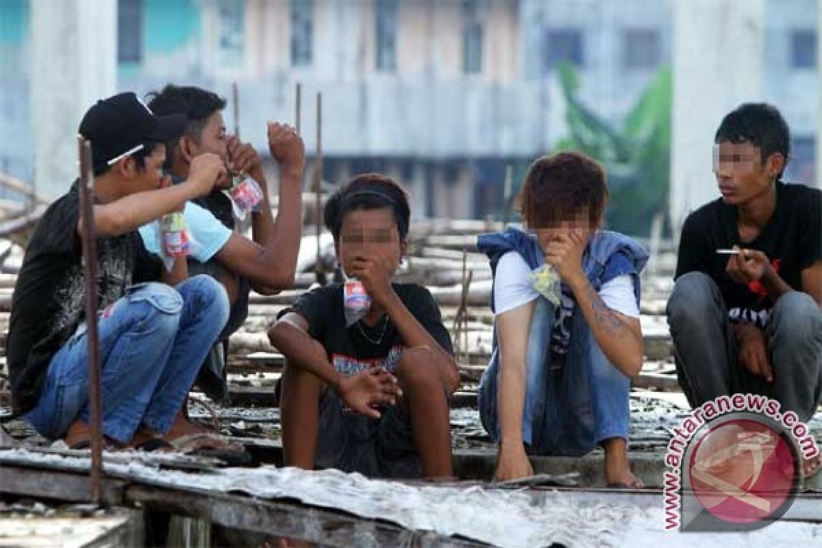 Miris! Polres Seruyan Amankan 14 Anak Sedang Ngelem