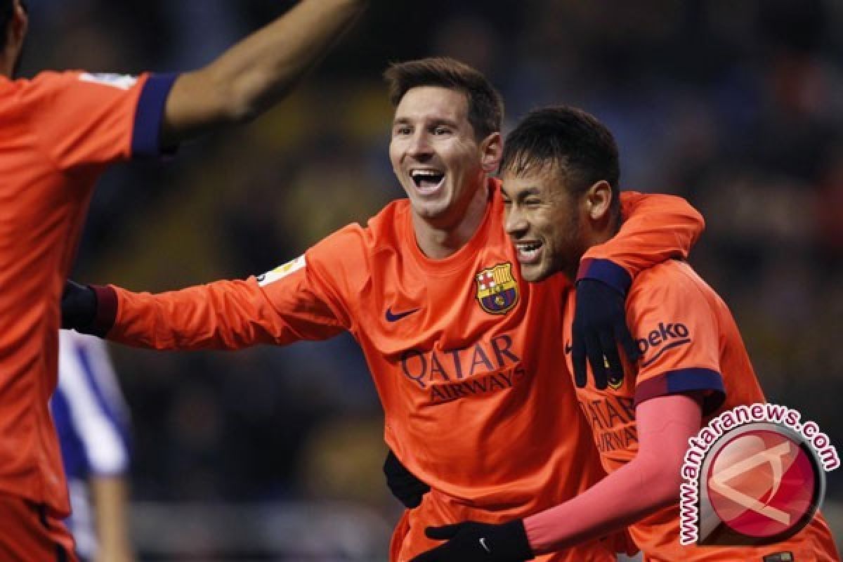 Messi dan Neymar Diragukan Lawan River Plate