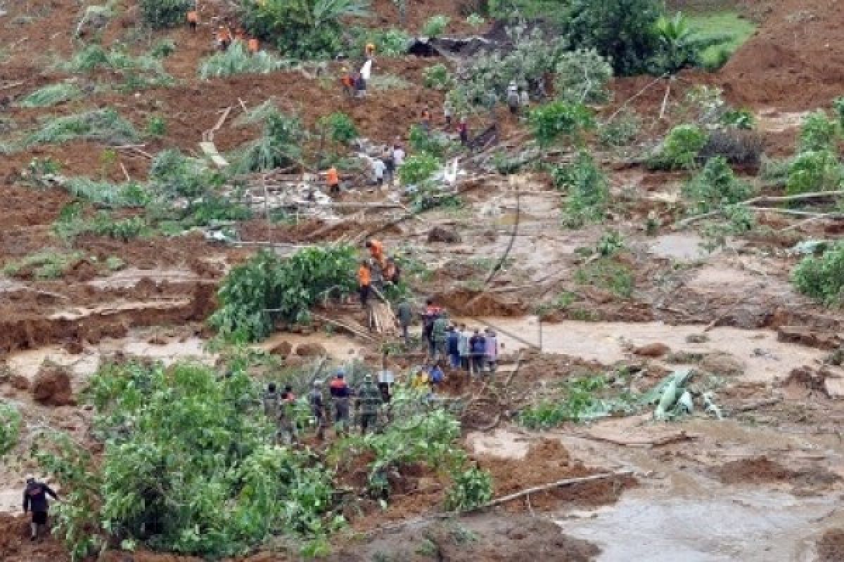 Longsor Kembali Terjadi di Dusun Jemblung, Banjarnegara