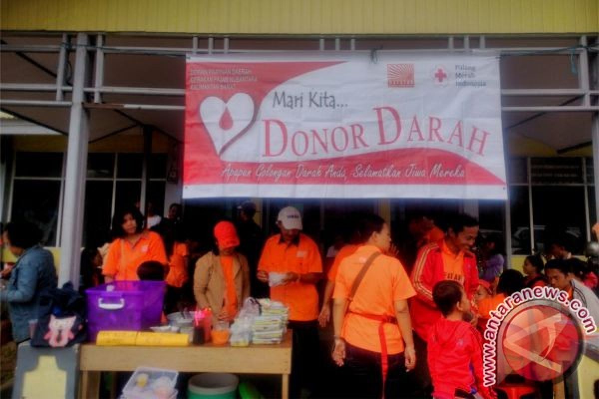 Gafatar Kalbar dan PMI Gelar Donor Darah Hasilkan 63 Kantong