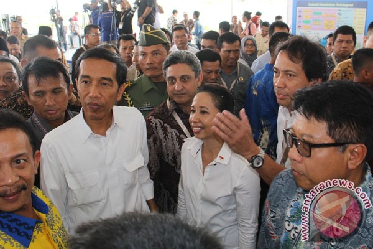 Presiden tiba di Medan untuk resmikan sejumlah proyek