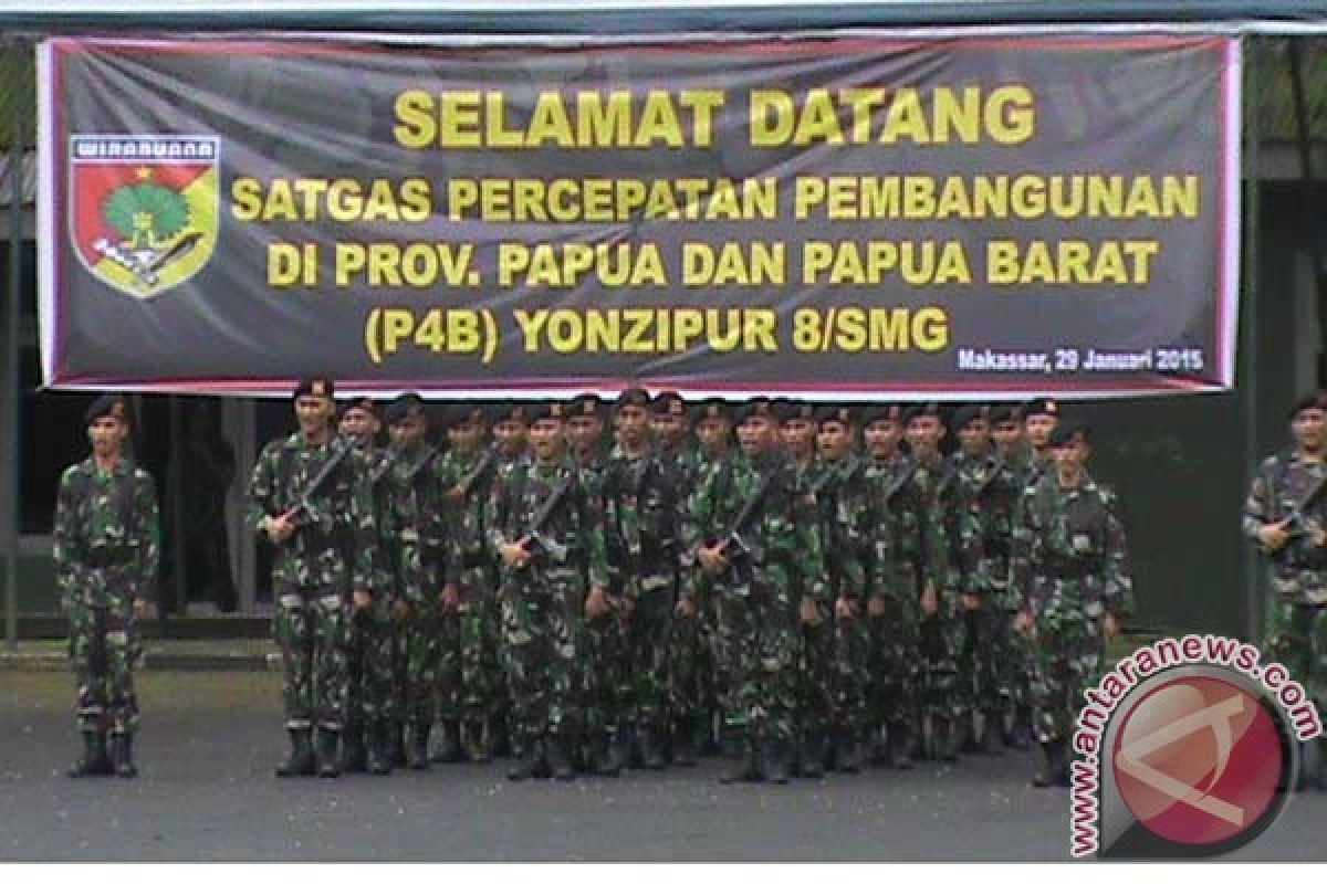 Yonzipur 8/SMG Bantu Percepatan Pembangunan Papua 