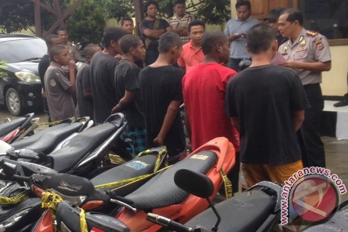 Lima remaja sindikat curanmor di Jayapura akan dikembalikan ke orangtua