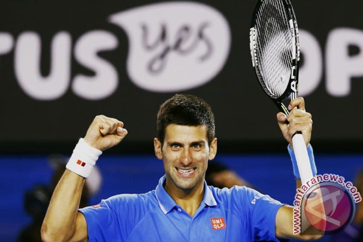 Djokovic singkirkan Federer untuk menuju final