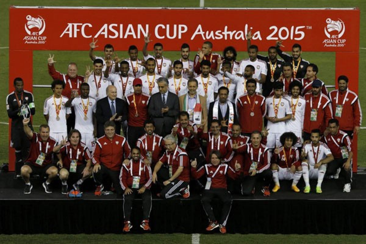 UEA finis posisi ketiga di Piala Asia