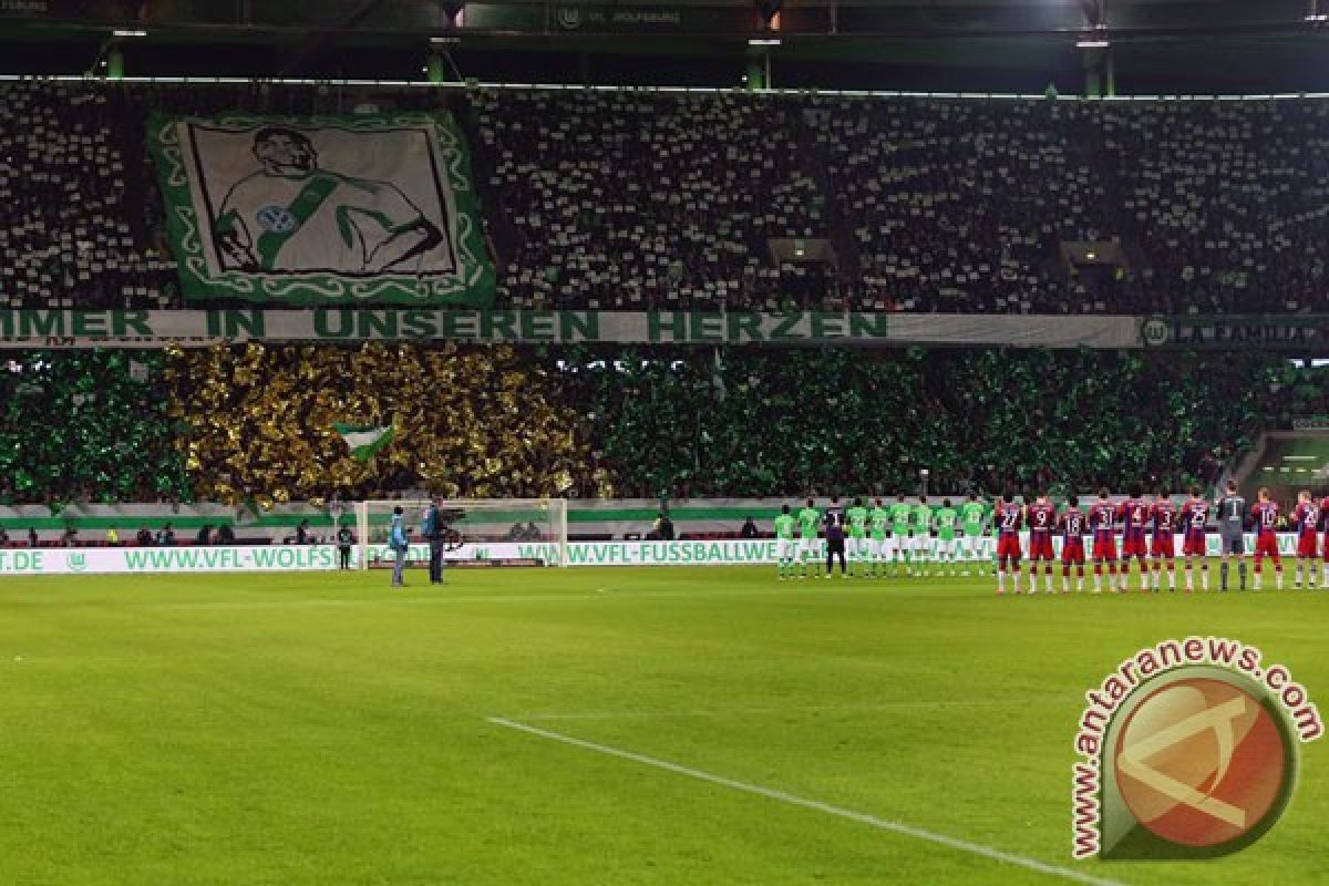 Bayern telan kekalahan 1-4 di markas Wolfsburg