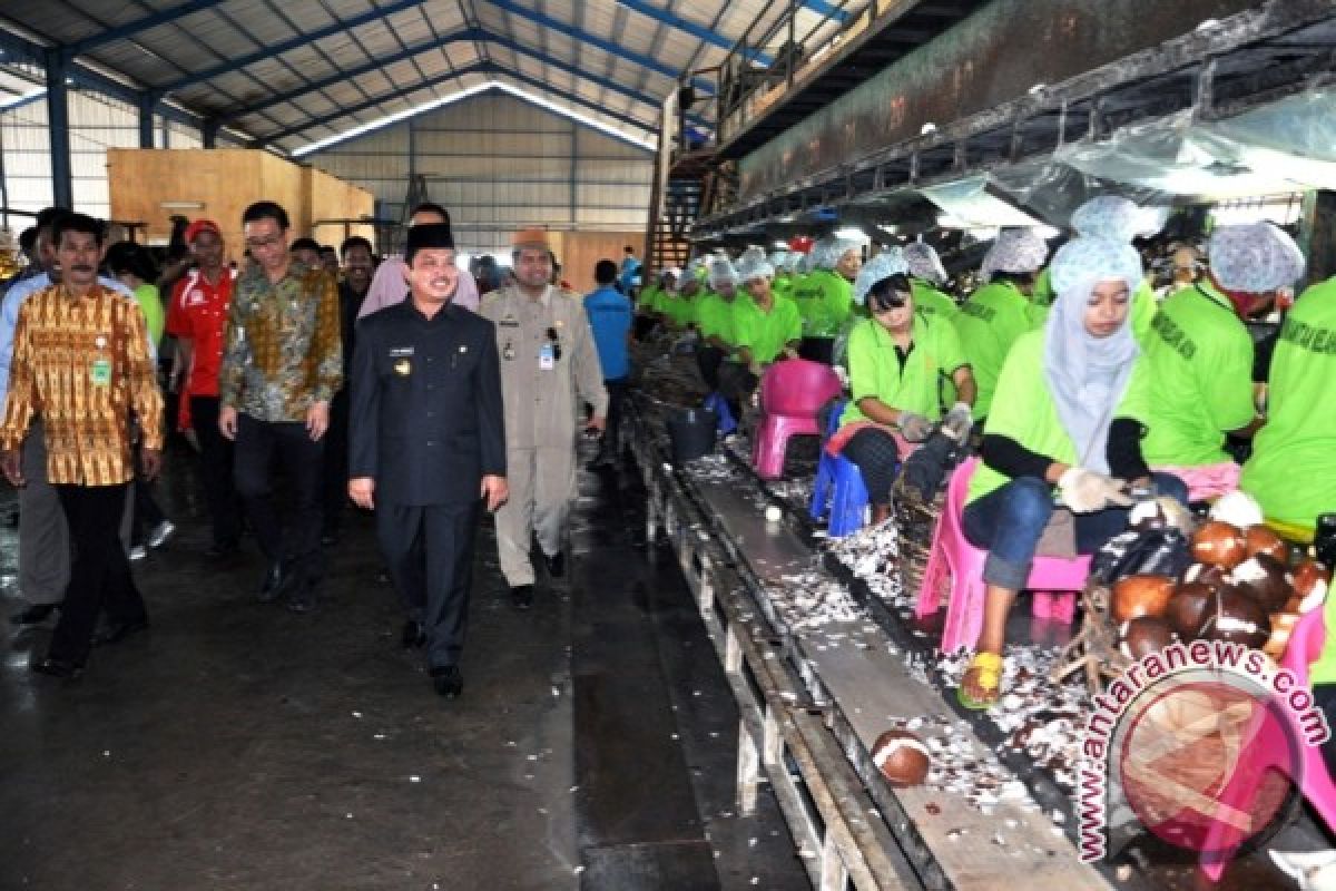 Pabrik Pengolahan Kelapa Terpadu DIresmikan Bupati Mempawah