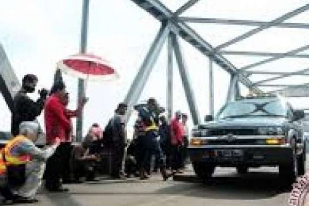 Jembatan Kembung Bengkalis Difungsikan