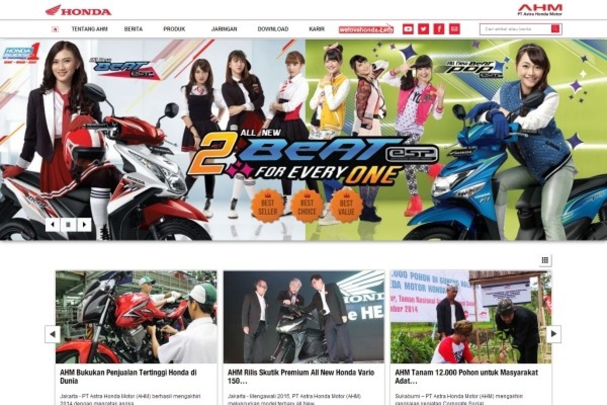 Honda BeAT Tetap Jadi Andalan