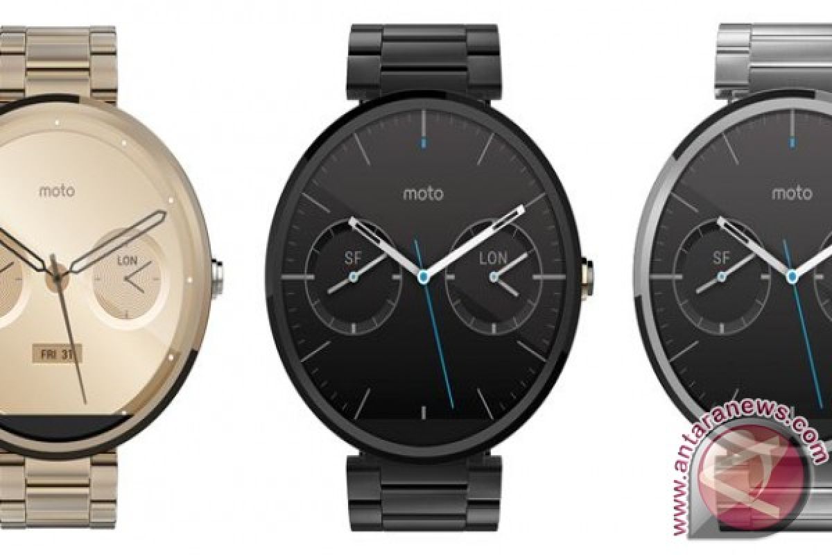 Versi baru smartwatch Moto 360 terbuat dari logam