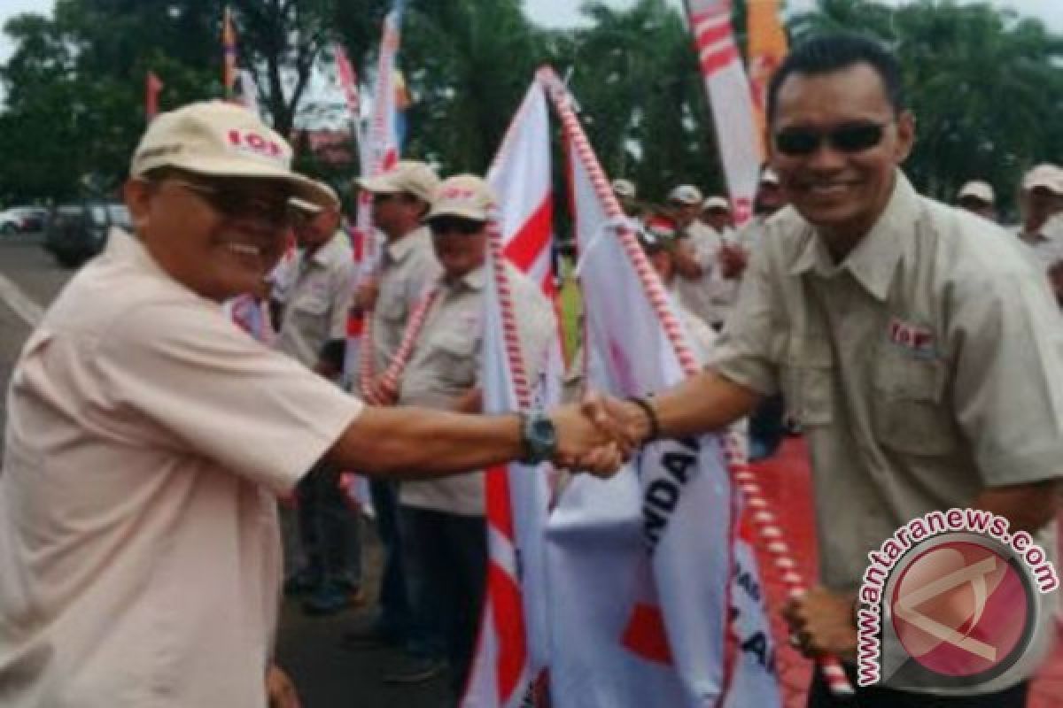 Agus Kurniawan Dilantik Jadi Ketua IOF Landak