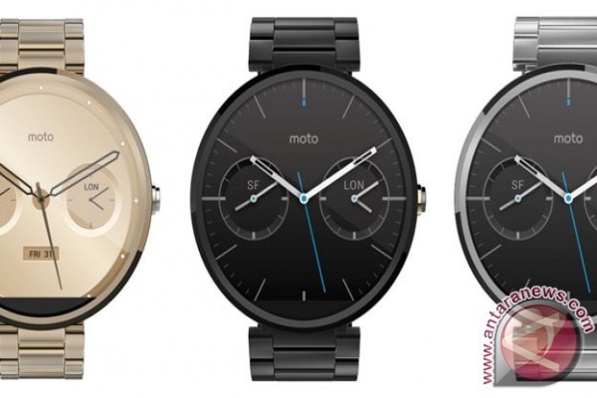 Smartwatch Moto 360 Terbuat dari Logam