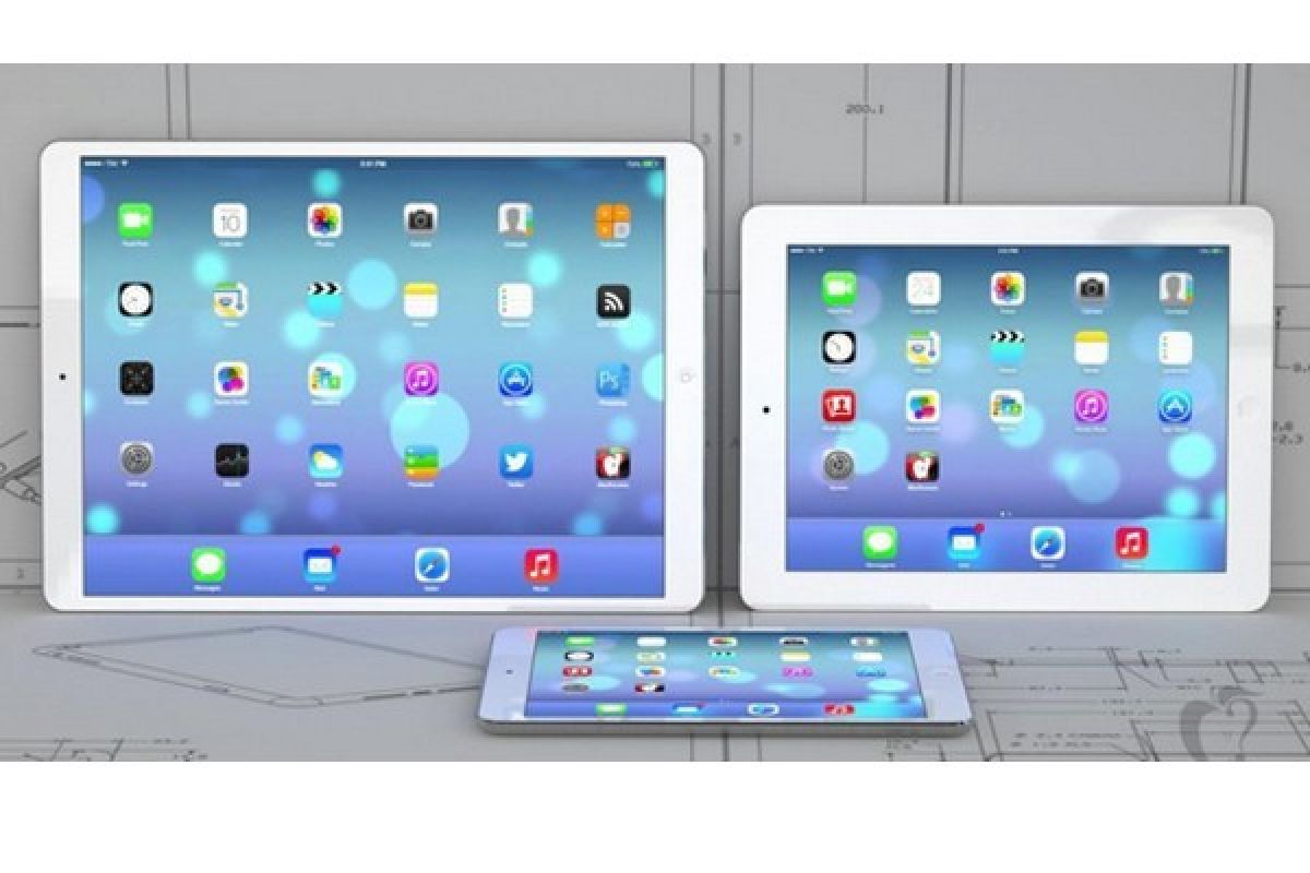 Apple Akan Rilis Tablet Berlayar Lebar Apple iPad Plus