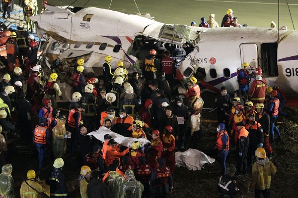 31 orang jumlah korban meninggal pesawat TransAsia