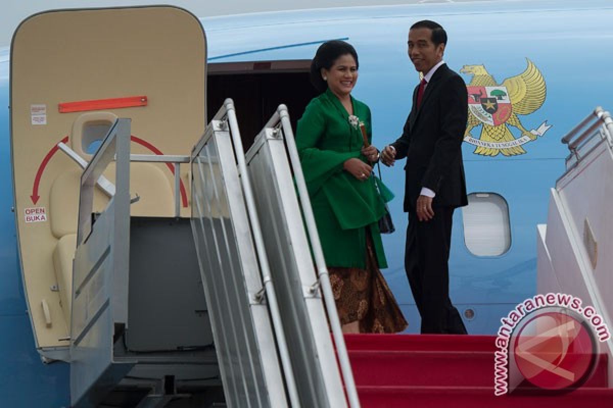 Presiden Jokowi bertolak ke Kuala Lumpur