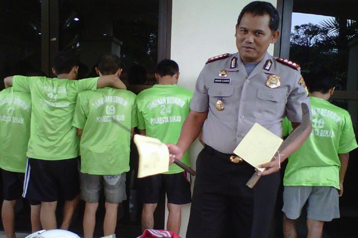 Kapolres: Kasus curanmor 2014 Bekasi menurun