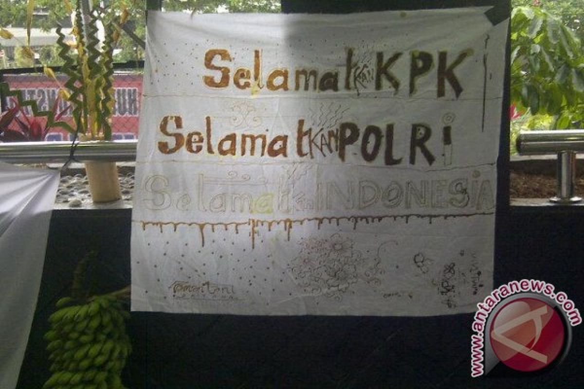 Petani gelar aksi dukung KPK