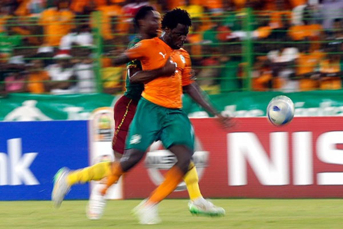 10 pemain Pantai Gading imbangi Guinea 1-1