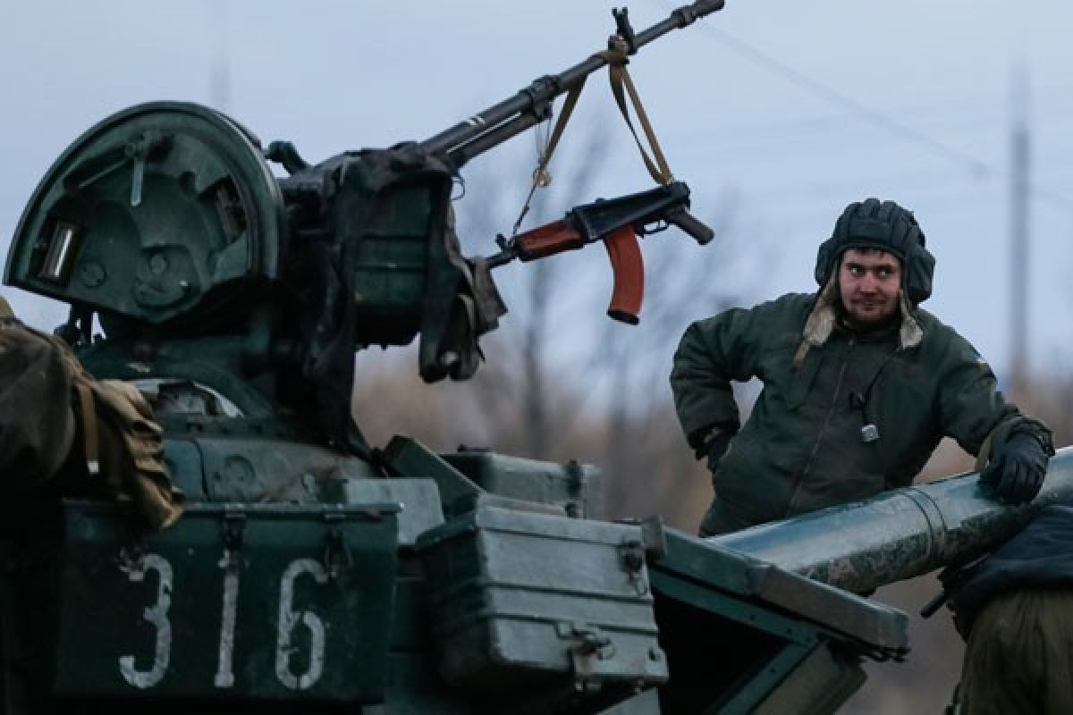 13 tentara Ukraina tewas saat mundur dari Debaltseve