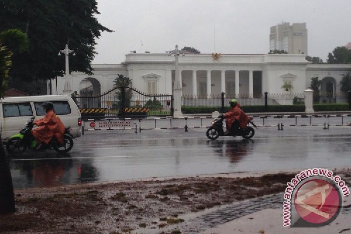 Genangan air di Istana Negara pagi ini sudah hilang