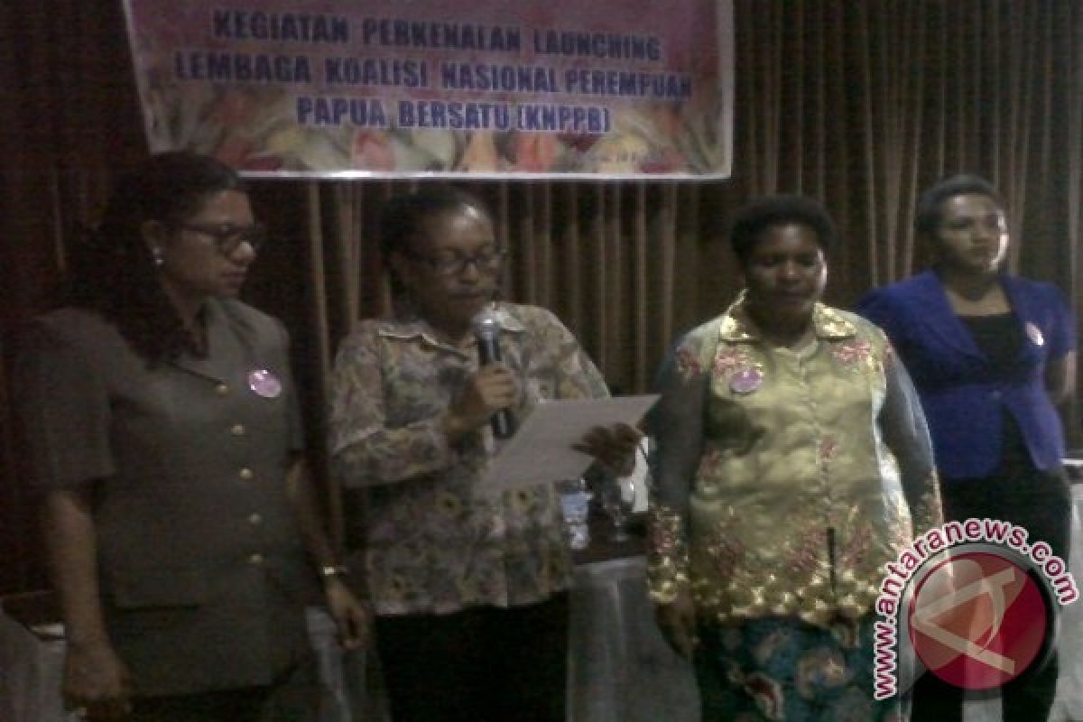 Perempuan Papua luncurkan organisasi pemersatu KNPPB