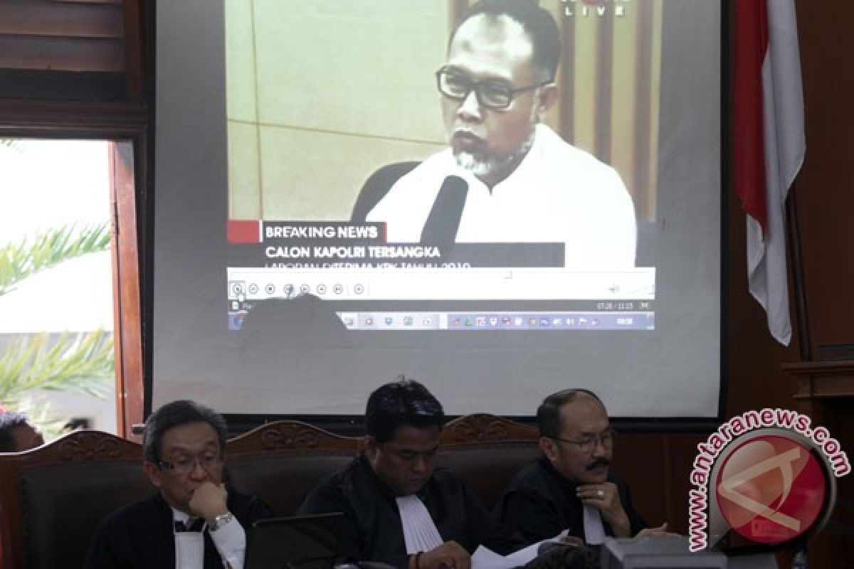 Penetapan BG sebagai tersangka dinilai sah