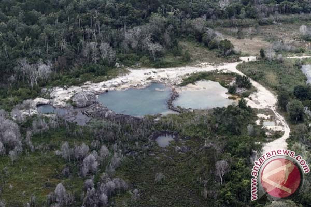 Lahan Kampung Gisi Bintan rusak akibat tambang bauksit