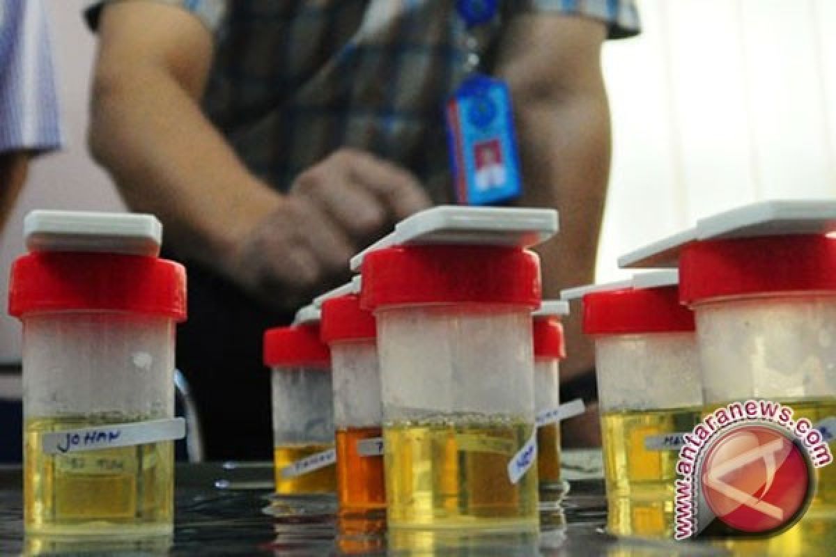 BNN Pangkalpinang Tes Urine Sopir Angkutan Umum