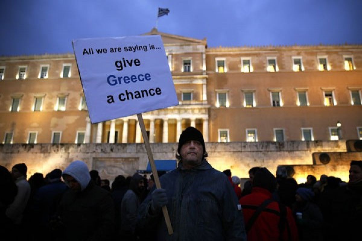 Rakyat Yunani berpesta rayakan hasil referendum bailout