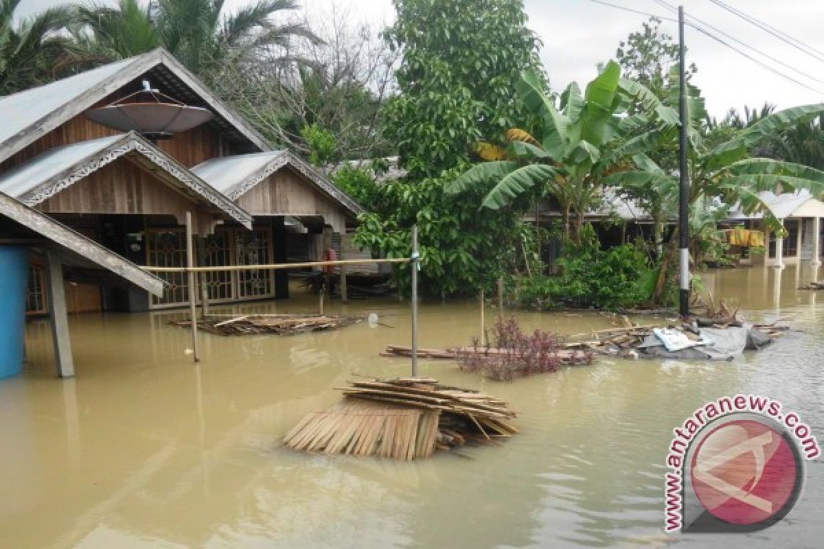 Ratusan Rumah Di Banjar Kalsel Terendam 