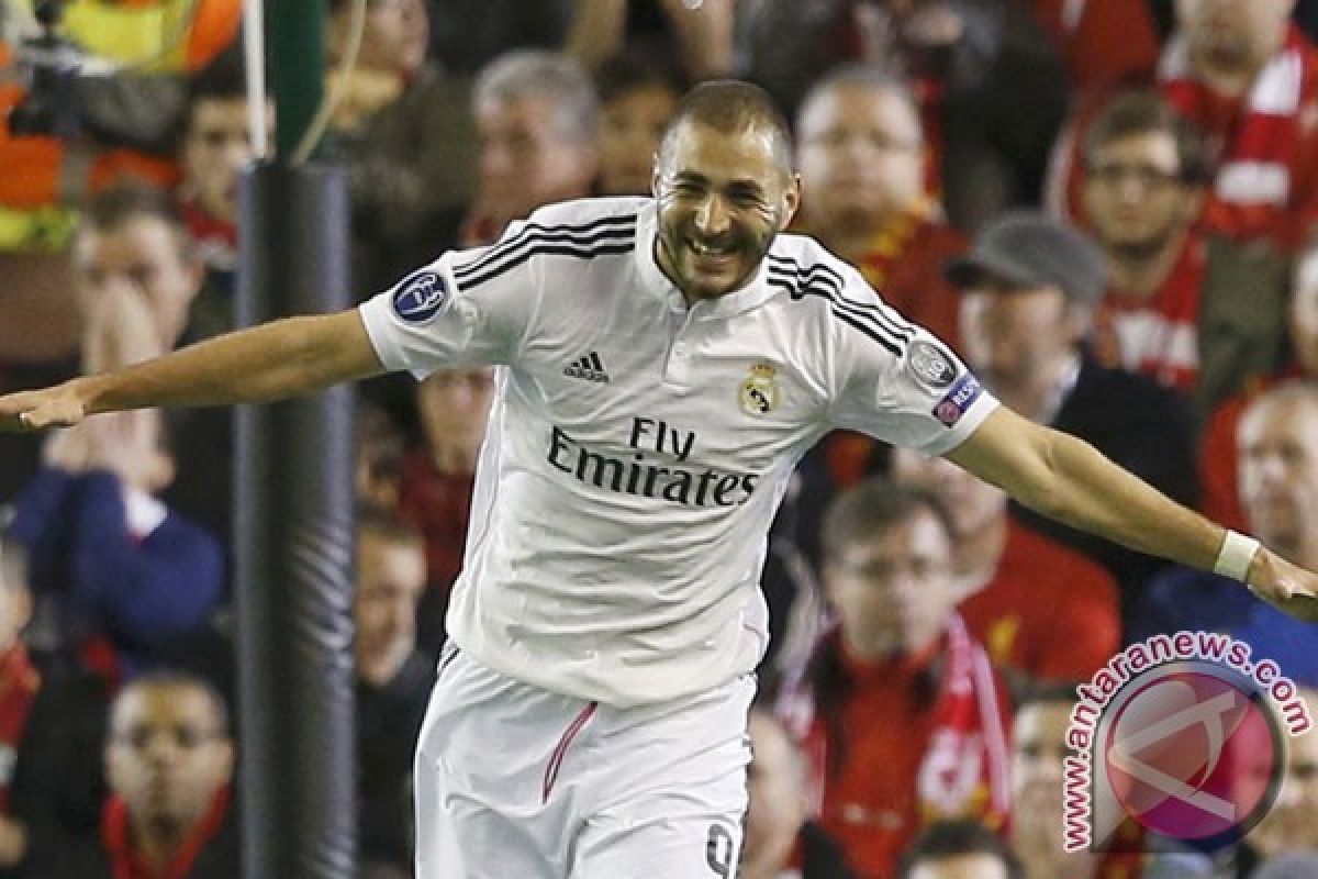 Benzema pastikan Real Madrid tekuk Deportivo 2-0