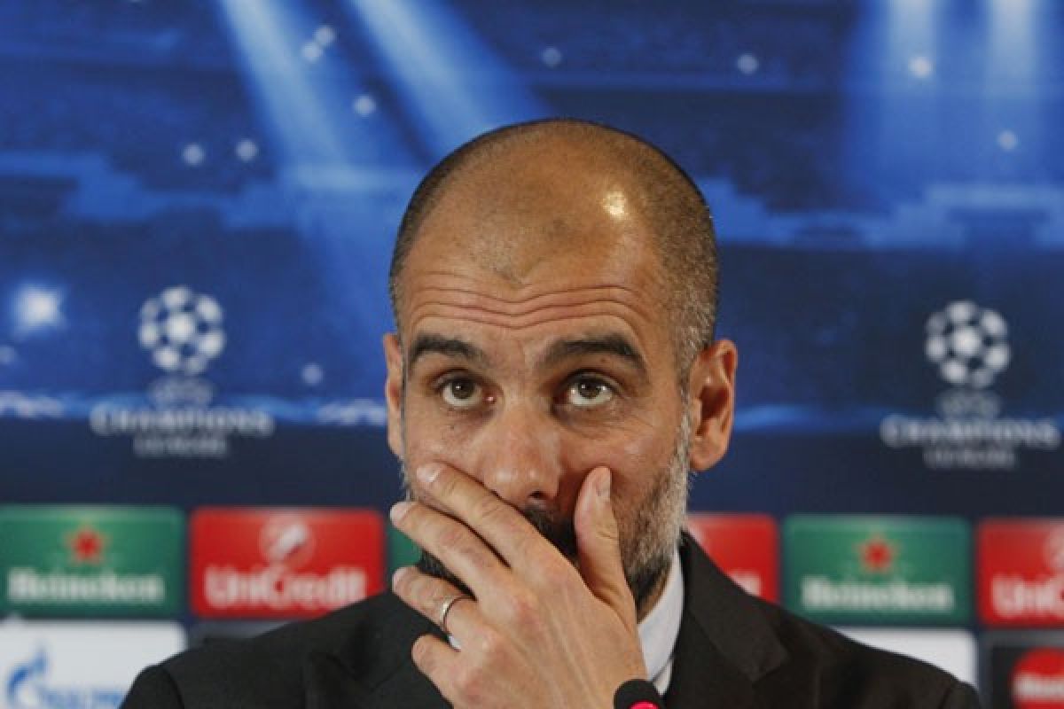 LIGA CHAMPIONS - Guardiola tetap bangga pada pemainnya